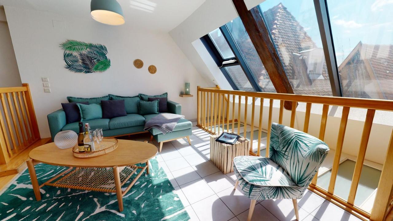 Duplex Des Dominicains - 1 Parking Gratuit - Hypercentre 6 Personnes Appartement Colmar Buitenkant foto